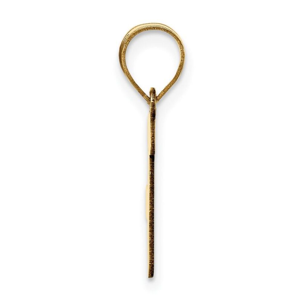 Kazi Luxury 14k Yellow Gold Polished Script Lette… - image 2